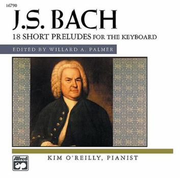 Audio CD Bach -- 18 Short Preludes Book