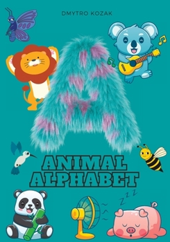 Paperback Animal Alphabet [Large Print] Book