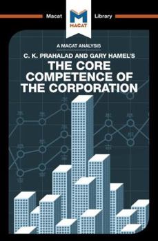 Paperback An Analysis of C.K. Prahalad and Gary Hamel's The Core Competence of the Corporation Book