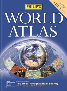 Hardcover Philip's World Atlas Book