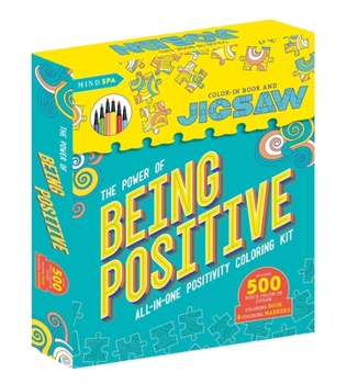 Misc. The Power of Being Positive: Includes 500 Piece Color-In-Jigsaw and More! Book