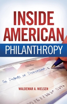 Paperback Inside American Philanthropy Book