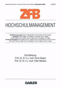 Paperback Hochschulmanagement [German] Book