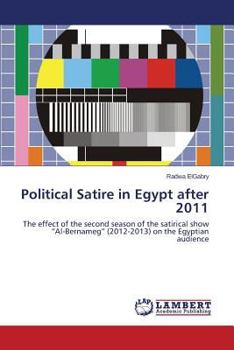 Paperback Political Satire in Egypt after 2011 Book