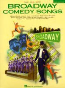 Paperback Broadway Comedy Songs Book