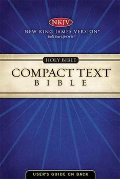 Paperback Compact Text Bible-NKJV Book