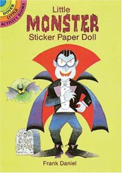 Paperback Little Monster Sticker Paper Doll Book