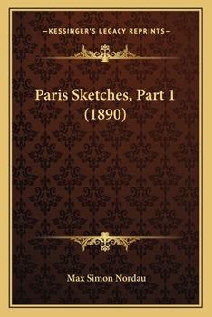 Paperback Paris Sketches, Part 1 (1890) Book