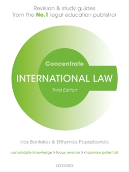 Paperback International Law Concentrate: Law Revision and Study Guide Book