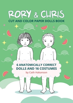 Paperback Rory and Chris: Cut and Color Paper Dolls Book