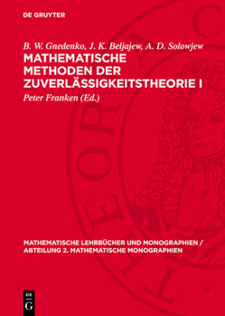 Hardcover Mathematische Methoden Der Zuverlässigkeitstheorie I [German] Book