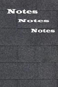 Paperback Notes Notes Notes Book