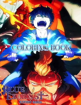 Paperback Blue Exorcist Coloring Book