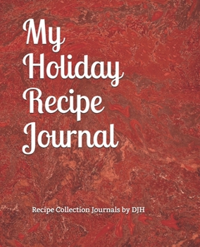 My Holiday Recipe Journal