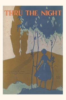 Paperback Vintage Journal Sheet Music for Thru the Night Book