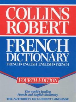 Hardcover Collins- Robert French Dictionary Book