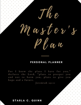 Paperback The Master's Plan: The Personal Planner Inspired by God's Word Book