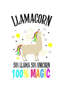 Notizbuch: Kalender 2020 Lama Llamacorn Einhorn Alpaka Kawaii Bunt Geschenk 120 Seiten, 6X9 (Ca. A5), Jahres-, Monats-, Wochen- & Tages-Planer (German Edition)