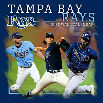 Unknown Binding Tampa Bay Rays 2022 12x12 Team Wall Calendar Book