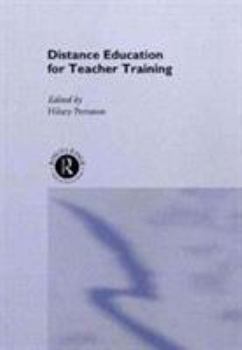 Hardcover Distance Education for Teacher Training Book