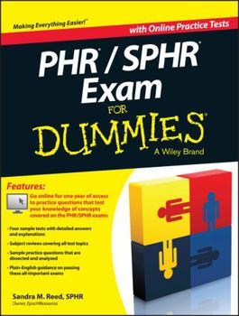 Paperback PHR/SPHR Exam For Dummies Book