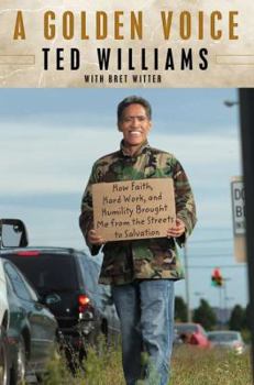 Hardcover A Golden Voice: How Faith, Hard Work, and Humility Brought Me from the Streets to Salvation Book