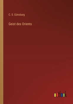 Paperback Geist des Orients [German] Book