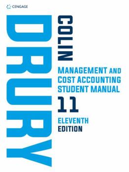 Hardcover Management and Cost Accounting Student Manual Book