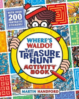 Paperback Where's Waldo? the Treasure Hunt: Activity Book