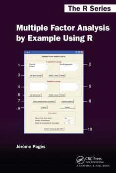 Paperback Multiple Factor Analysis by Example Using R Book