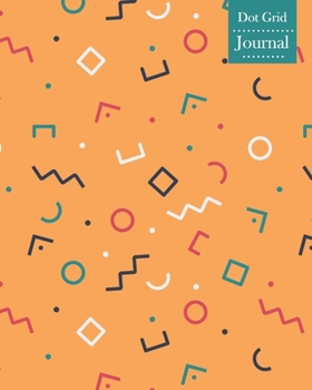 Paperback Dot Grid Journal: Notebook Planner with Unique Geometric Themed Cover Design Book