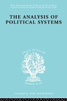 Paperback The Analysis of Political Systems Book