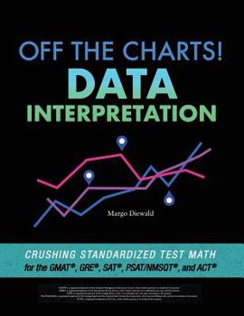 Paperback Off the Charts! Data Interpretation: Crushing Standardized Test Math for the GMAT, GRE, SAT, PSAT/NMSQT, and ACT Book
