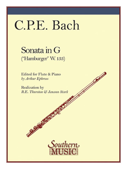 Paperback Sonata in G (Hamburg): Flute Book