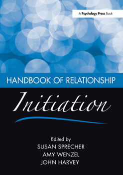 Paperback Handbook of Relationship Initiation Book