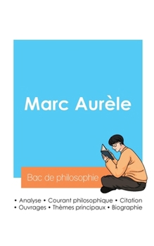 Paperback Réussir son Bac de philosophie 2024: Analyse du philosophe Marc Aurèle [French] Book