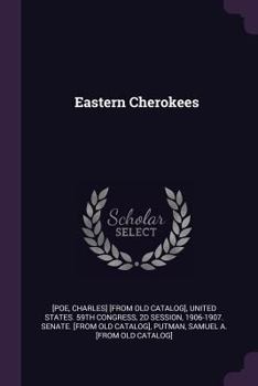 Paperback Eastern Cherokees Book