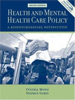 Paperback Health and Mental Health Care Policy: A Biopsychosocial Perspective Book