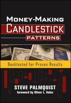 Hardcover Money-Making Candlestick Patterns: Backtested for Proven Results (Wiley Trading) Book