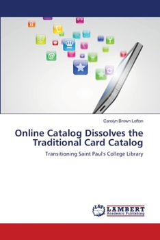 Paperback Online Catalog Dissolves the Traditional Card Catalog Book