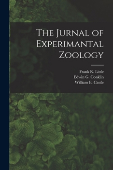 Paperback The Jurnal of Experimantal Zoology Book