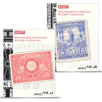 2027 Scott Stamp Postage Catalogue Volume 4: Cover Countries J-M (2 Copy Set): Scott Stamp Postage Catalogue Volume 4: Countries J-M