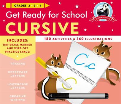 Spiral-bound Get Ready for School: Cursive Book