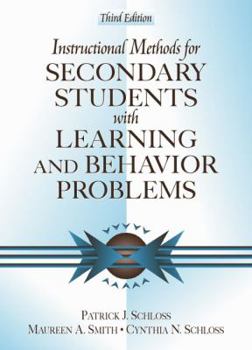 Hardcover Instructional Methods for Secondary Students with Learning and Behavior Problems Book