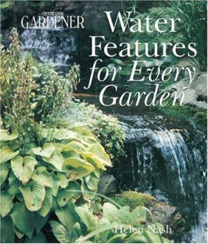Paperback Country Living Gardener Water Features for Every Garden Book