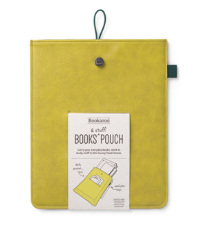 Misc. Supplies Bookaroo Book & Stuff Pouch Chartreuse Book