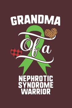 Grandma Of A Nephrotic Syndrome Warrior: Nephrotic Syndrome Awareness Leopard Buffalo Plaid Family Gift