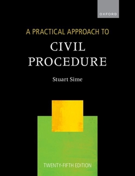 Paperback A Practical Approach to Civil Procedure Book