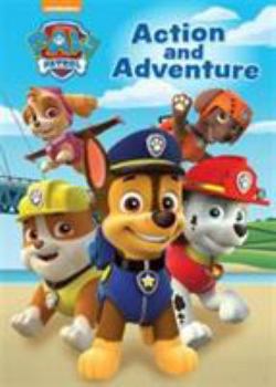 Hardcover Nickelodeon Paw Patrol Action and Adventure Padded Classic Book