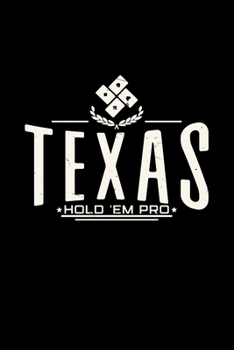 Paperback Texas hol 'em pro: 6x9 Poker - lined - ruled paper - notebook - notes Book